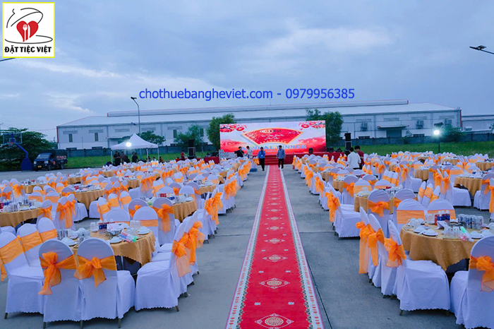 Dịch vụ cho thuê bàn ghế đãi tiệc giá tốt